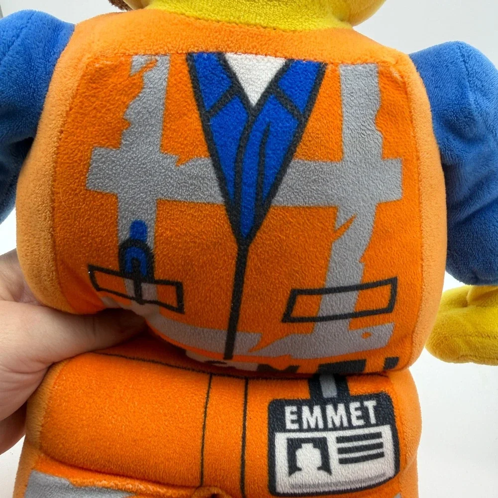 LEGO‎ Movie 2 Emmet Brickowski Plush Stuffed Toy Construction Worker 18 Inch